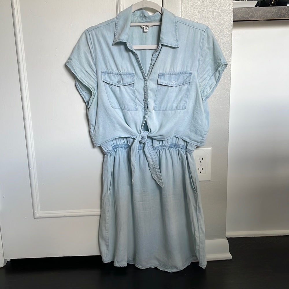 Fun summer chambray dress